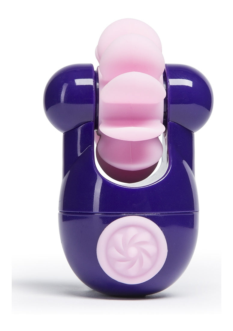 Sqweel Go Oplaadbare orale sekssimulator - Paars