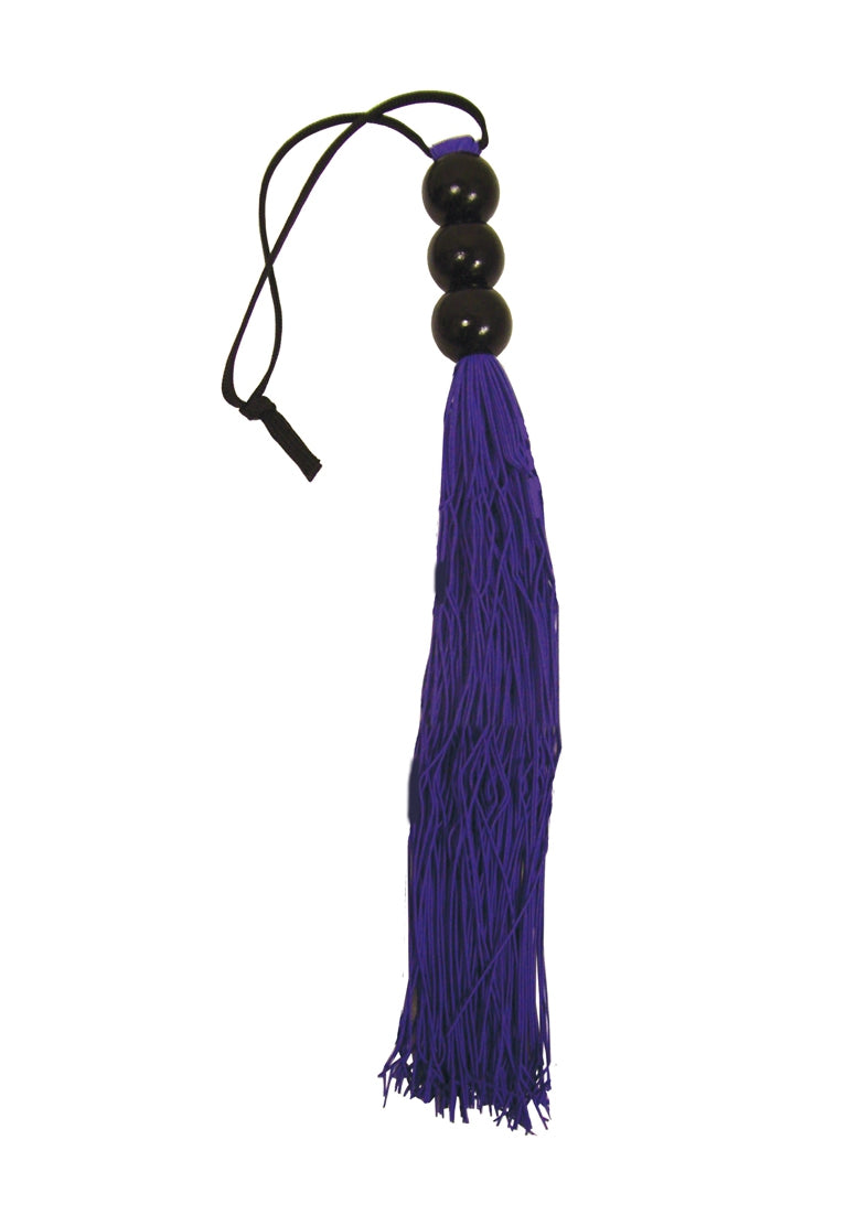 S&M Small Rubber Whip: Purple