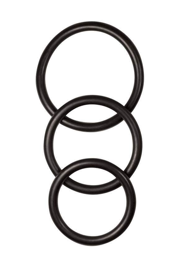 Rubber Cock Ring 3-pack