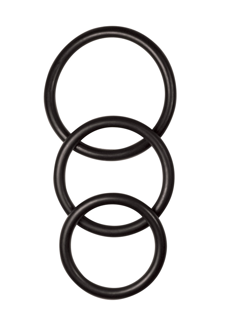 Rubber Cock Ring 3-pack