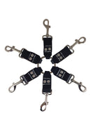 Leren Hog Tie met 6 haken