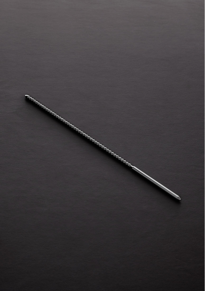 DIP STICK geribbeld (4x240mm) - geborsteld staal