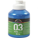 acrylverf metallic 500ml blauw