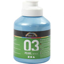 acrylverf metallic 500ml lichtblauw