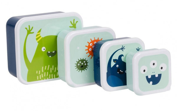 luncset Monsters junior PE 4-delig