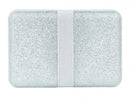 lunchbox glitter 850 ml PP zilver