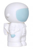 spaarpot Astronaut 16,5 cm PVC wit