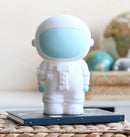 spaarpot Astronaut 16,5 cm PVC wit