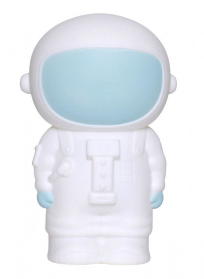 spaarpot Astronaut 16,5 cm PVC wit