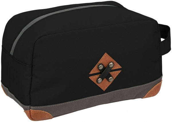 toilettas classic box zwart 22 x 10,5 x 21 cm