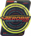 frisbee Pro Ring 33 cm rubber geel