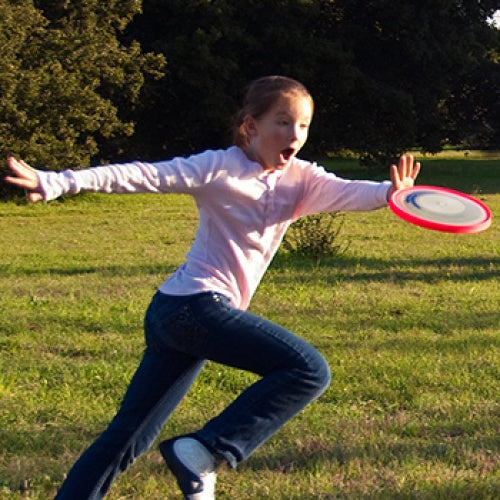 frisbee Superdisc 25 cm blauw