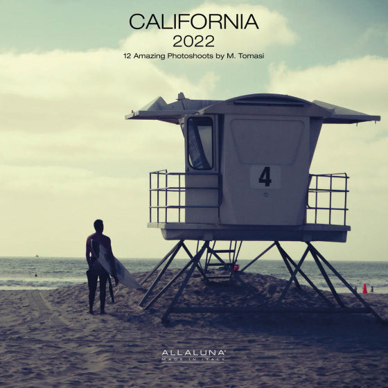 wandkalender 2022 California 30 x 30 cm papier