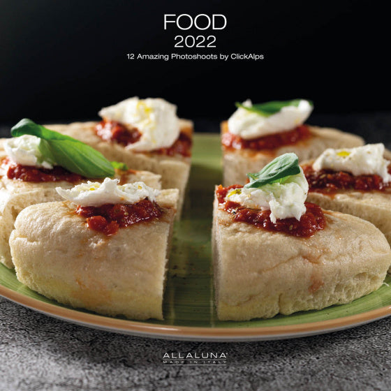 wandkalender 2022 Food 30 x 30 cm papier