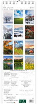 wandkalender 2022 Seasons 49 x 16 cm papier