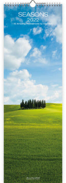 wandkalender 2022 Seasons 49 x 16 cm papier