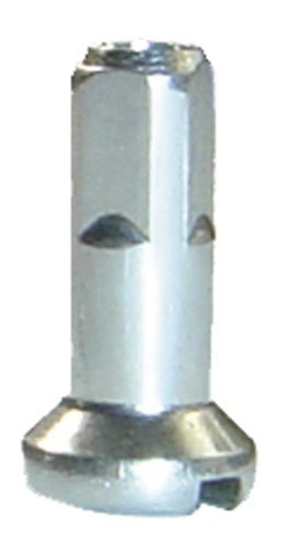 Spaaknippel Alpina 14G - ø4mm / M2.3 / 12.3mm lang - zilver (144 stuks)
