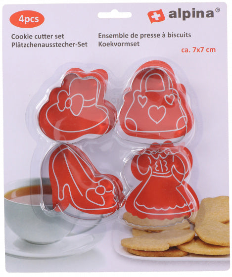 Koekvormen Set, 4st.