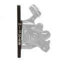 adapter flat mount schijfrem voor 140 mm zwart