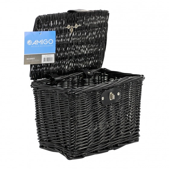 bakkersmand voor 9 liter zwart