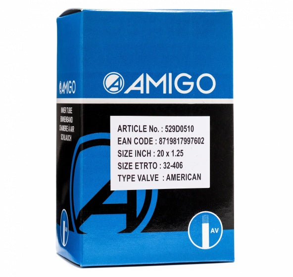 Binnenband 20 x 1.25 (32-406) AV 48 mm