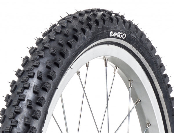 Buitenband Ortem Beast 18 x 1.90 (47-355) reflectie zwart