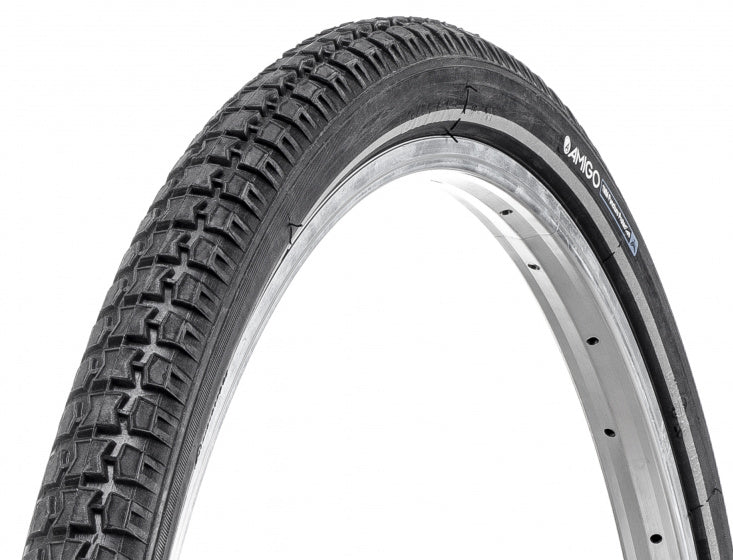 Buitenband Ortem M700 1mm 28 x 1.75 (47-622) antilek reflectie zwart