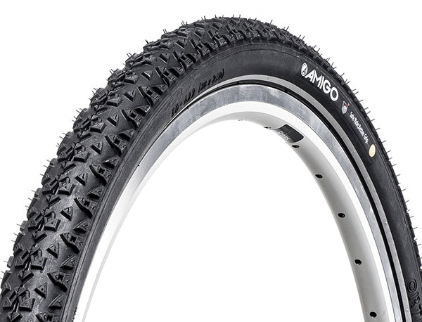 Buitenband Ortem Race 60TPI 28 x 2.00 (50-622) reflectie zwart