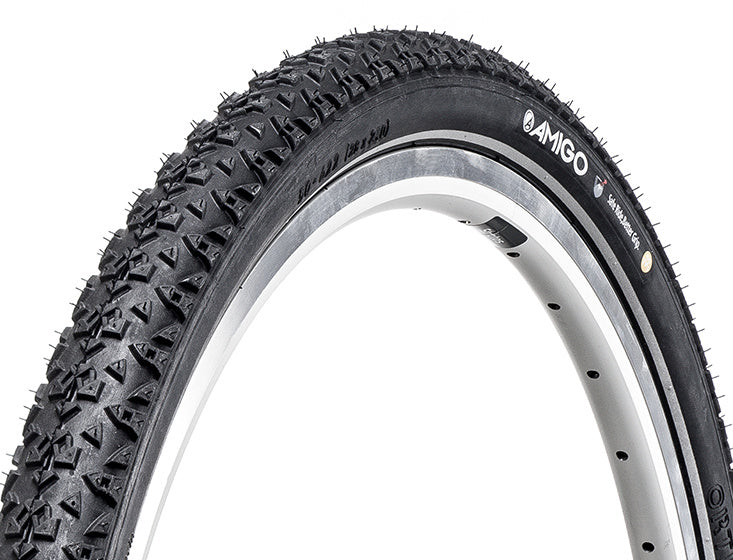 Buitenband Ortem Race 60TPI 28 x 2.00 (50-622) reflectie zwart