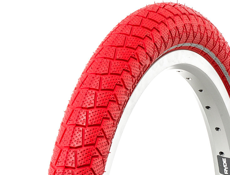 Buitenband Ortem Sparta 20 x 1.95 (50-406) met reflectie rood
