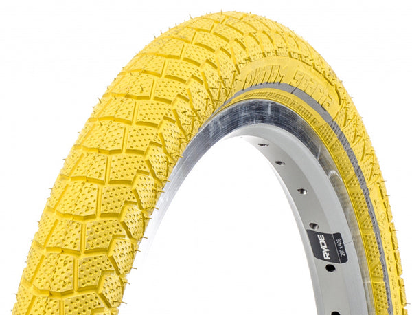 Buitenband Ortem Sparta 20 x 1.95 (50-406) reflectie geel