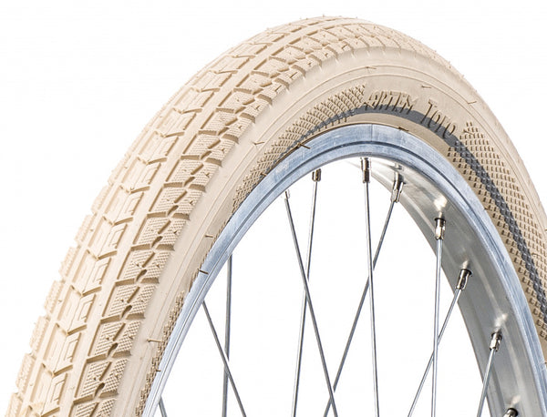 Buitenband Ortem Toro 24 x 1.75 (47-507) met reflectie crème