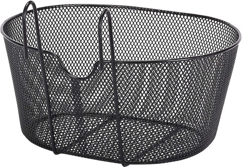 fietsmand 12 liter voor staal zwart