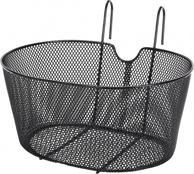 fietsmand 12 liter voor staal zwart