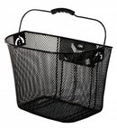 fietsmand 13 liter voor staal zwart