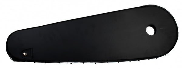 Kettingkast 28 inch lakdoek glanzend zwart 68 x 22 cm