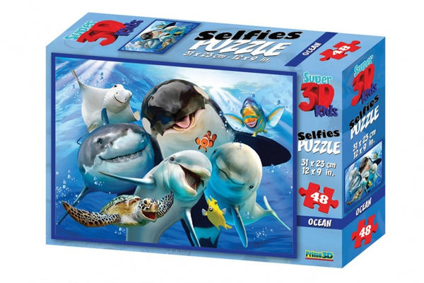 legpuzzel 3D Kids Oceaandieren 48 stukjes