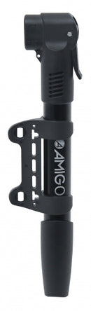 minipomp M1 28 cm 8 Bar aluminium zwart