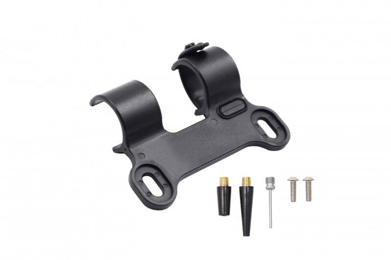 minipomp M2 20 cm 8 Bar aluminium zwart