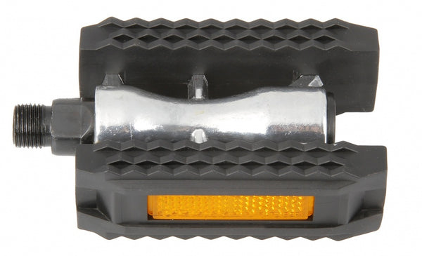 pedalen set alloy 9/16 inch zwart stadsfiets