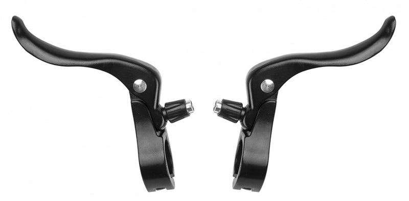 remgrepenset V-brake 2-vinger zwart 2-delig