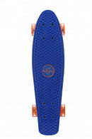 skateboard Flip-Ít met ledverlichting 55,5 cm blauw/oranje