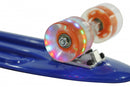 skateboard Flip-Ít met ledverlichting 55,5 cm blauw/oranje