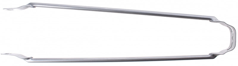 Spatbordstang 28 inch - zilver