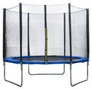 trampoline met veiligheidsnet 244 cm blauw