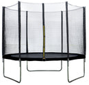 trampoline met veiligheidsnet 244 cm zwart
