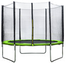 trampoline met veiligheidsnet 305 cm lichtgroen