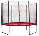 trampoline met veiligheidsnet 305 cm rood