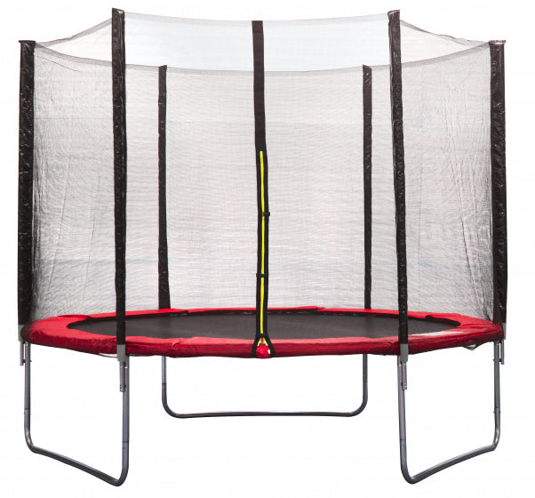 trampoline met veiligheidsnet 305 cm rood