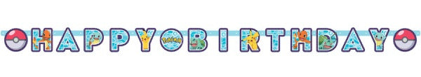 Pokemon Letterslinger Happy Birthday